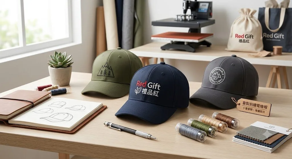 禮品紅客製化商品 - 客製帽款